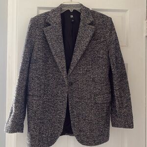 Banana Republic tweed wool blazer